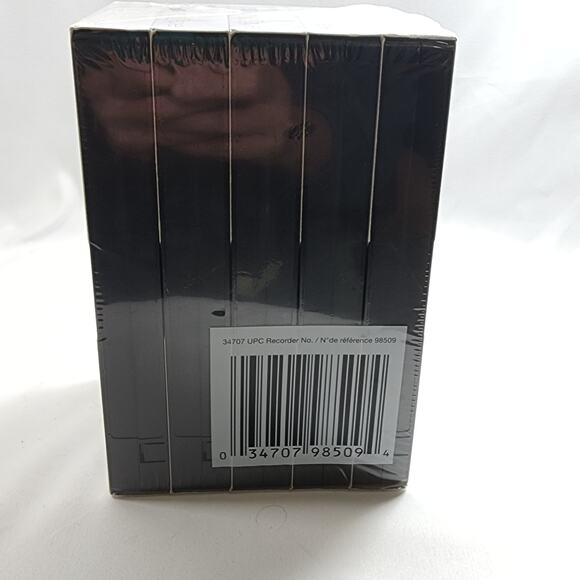 Memorex 120 Minute RV VHS Video Tape Blank - 5 Pack - SEALED - Picture 5 of 6